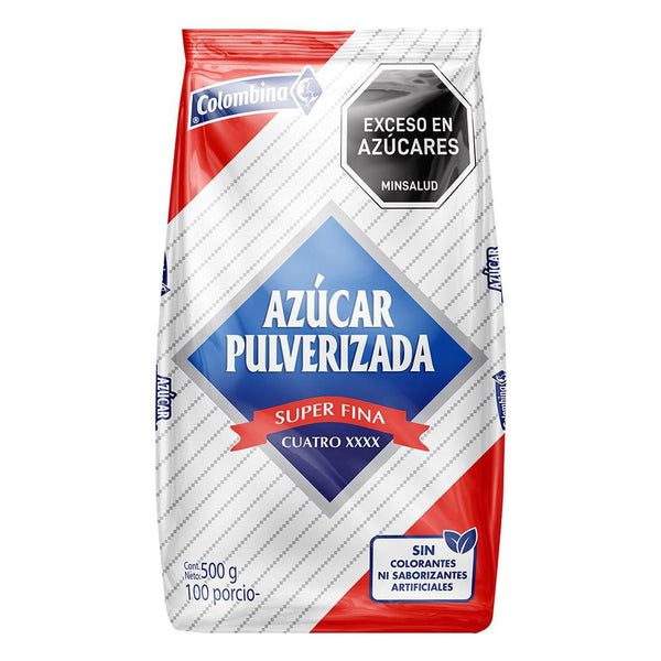 azucar pulverizada colombina 500g